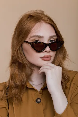 Weighted Cat Eye Sunglasses