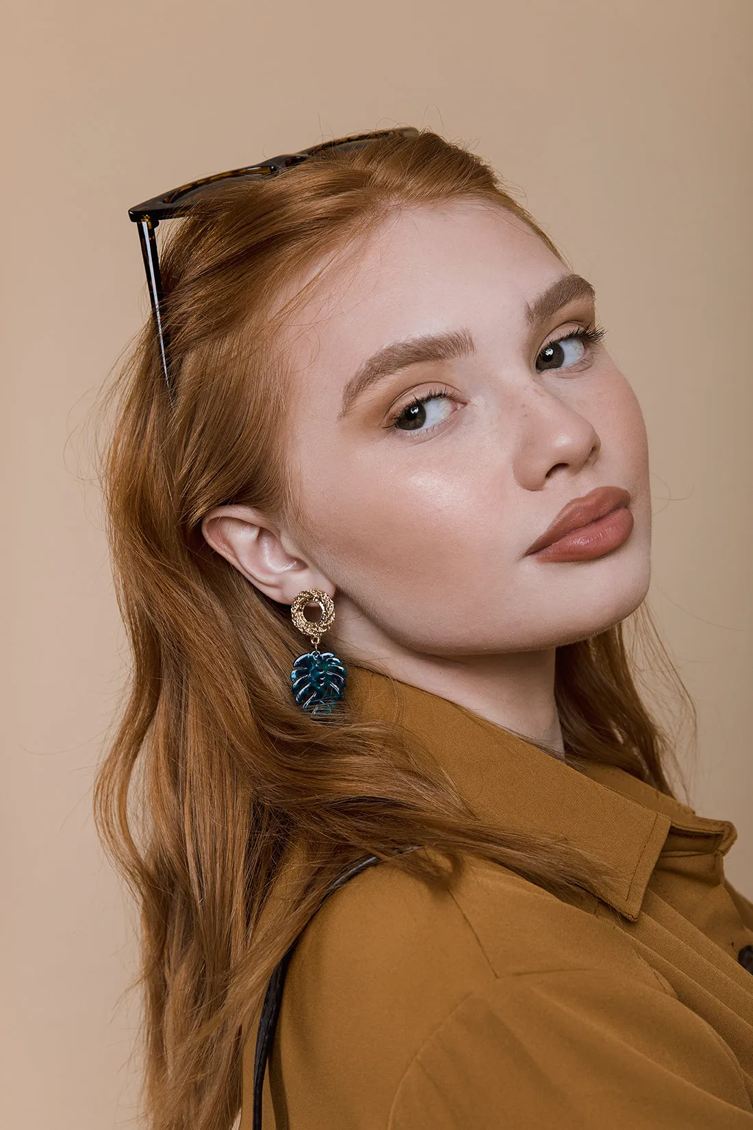 Weighted Cat Eye Sunglasses