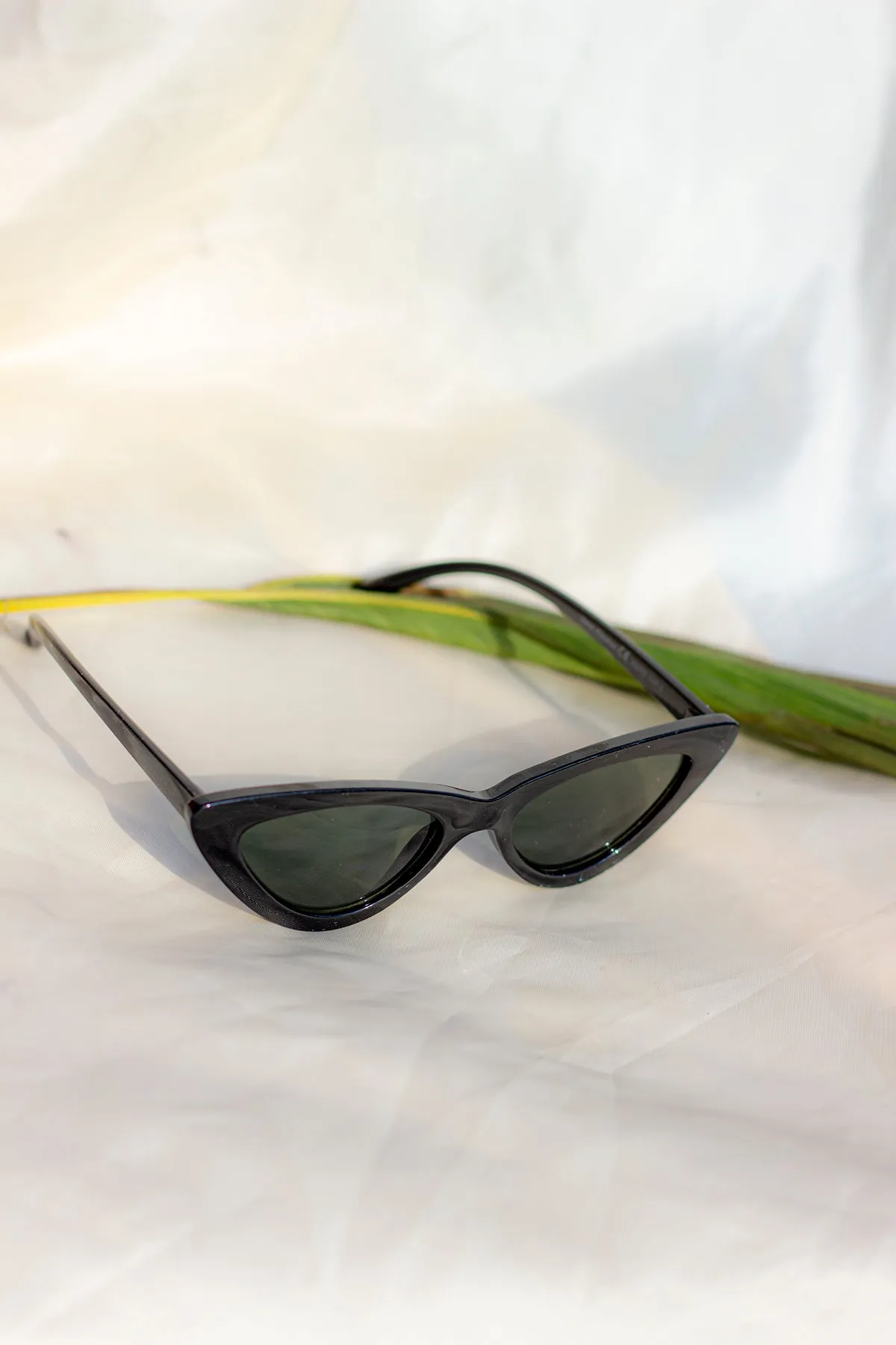 Weighted Cat Eye Sunglasses