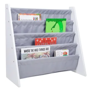 White Sling Bookshelf