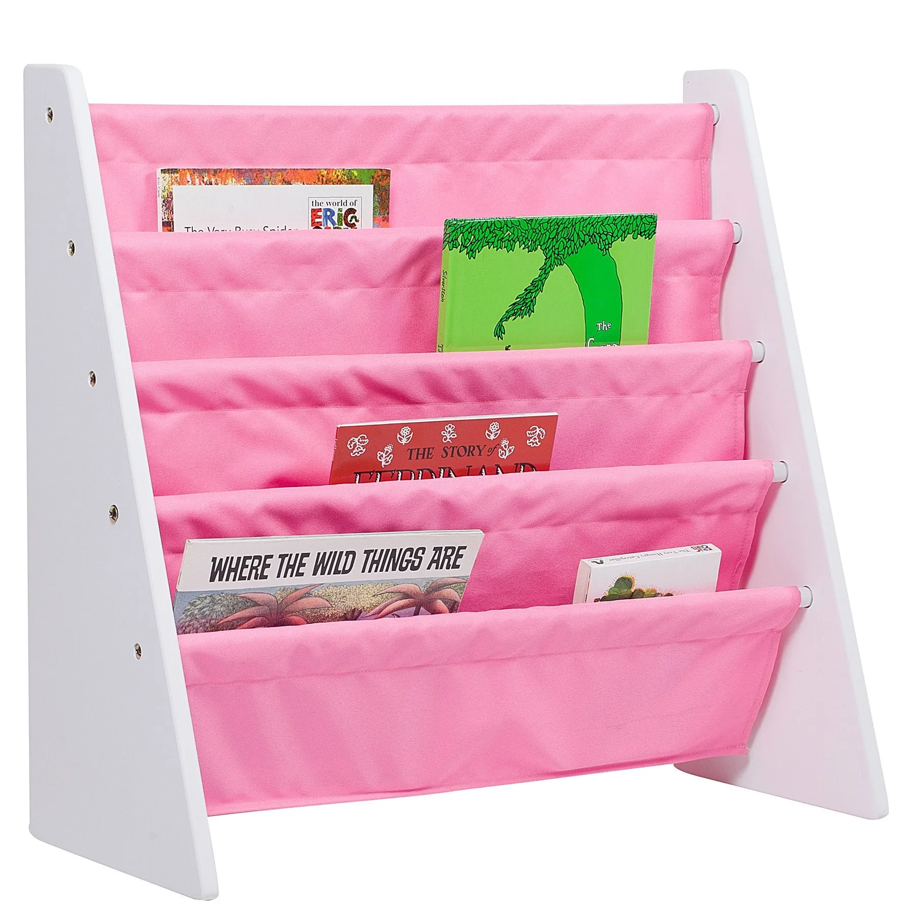 White Sling Bookshelf