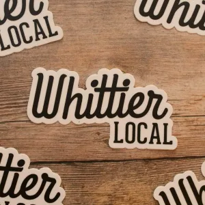 Whittier Local Stickers