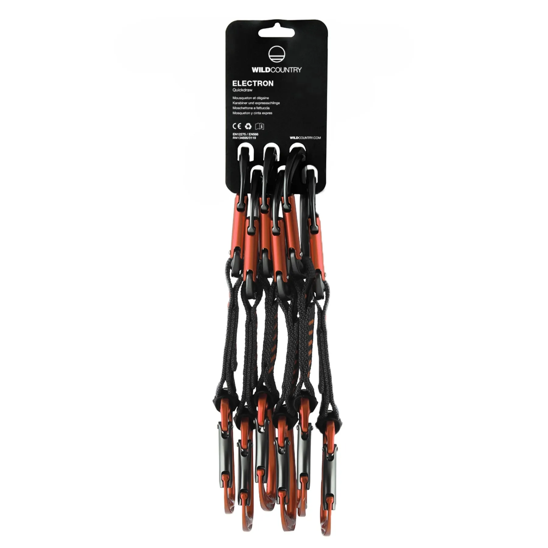 Wild Country Electron 12cm Quickdraw 6-pack