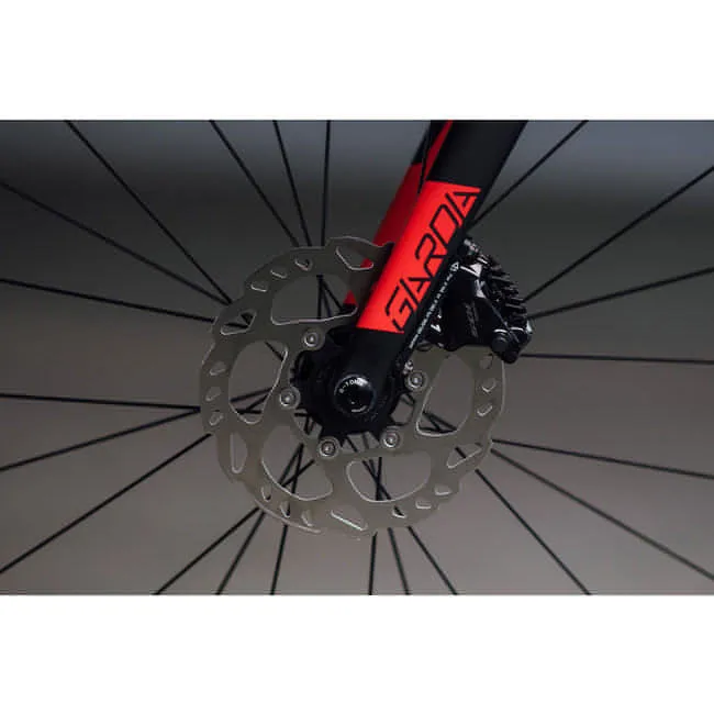 Wilier Triestina Garda Disc 105 Di2 Carbon Road Bike 2023 - Black & Red