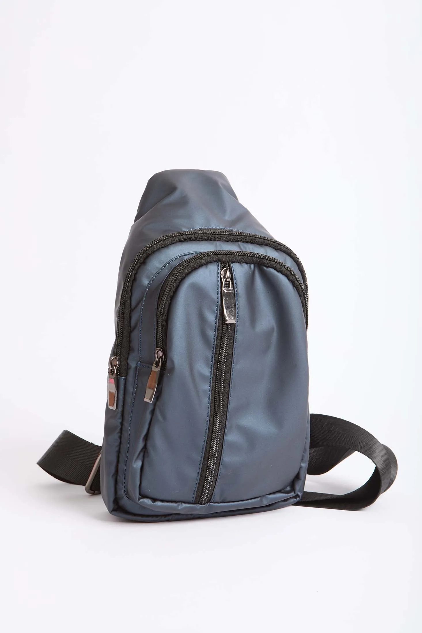 Women Bag Logo Embellished Waterproof Navy