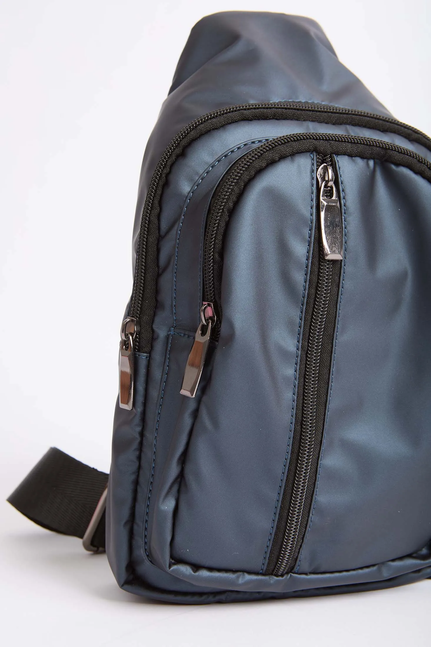 Women Bag Logo Embellished Waterproof Navy