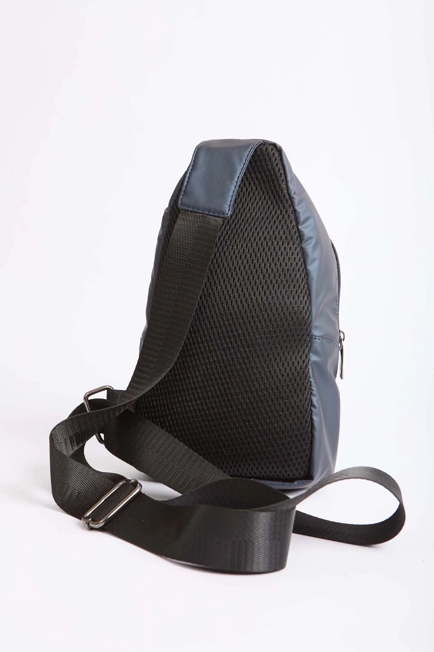 Women Bag Logo Embellished Waterproof Navy