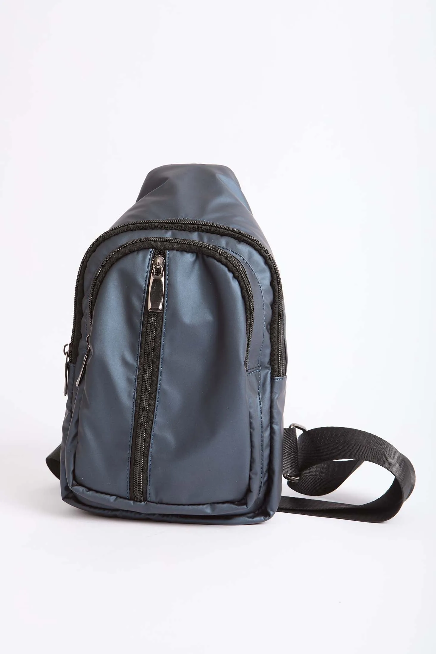 Women Bag Logo Embellished Waterproof Navy