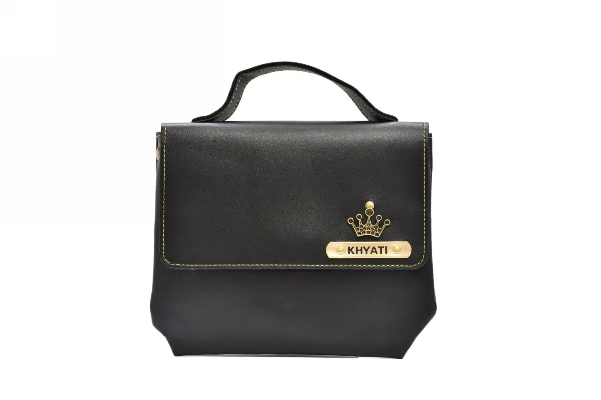Women's Combo : Mini Makeup Kit & Sling bag (Black)