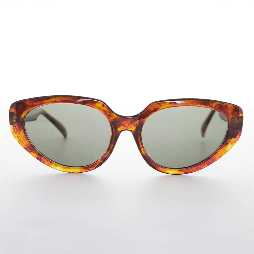 Women's Oversized Cat Eye Vintage Sunglasses - Ava