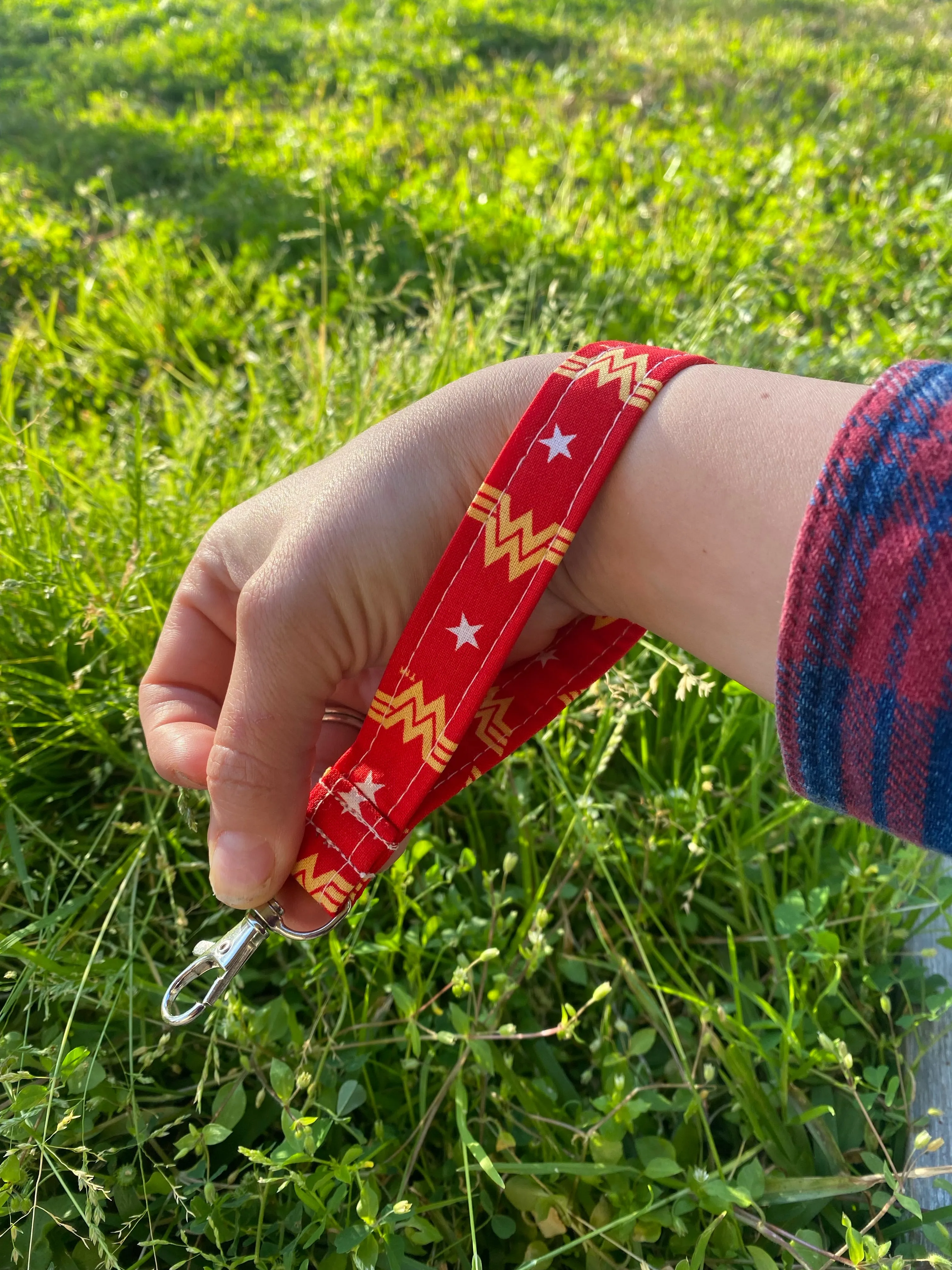 Wonder Women Wristlet Keychain