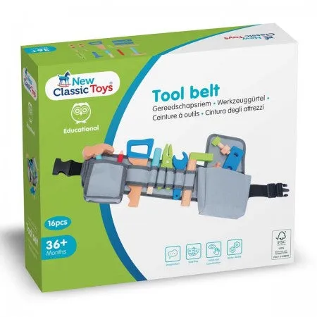 Wooden Tool Belt Set - 3 