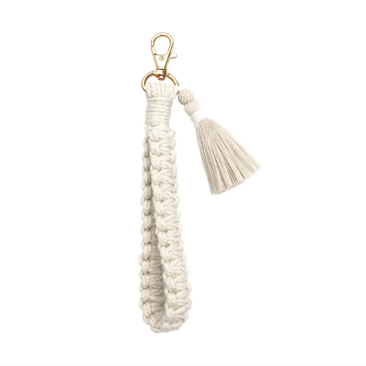 Wristlet Keychain with Tassel