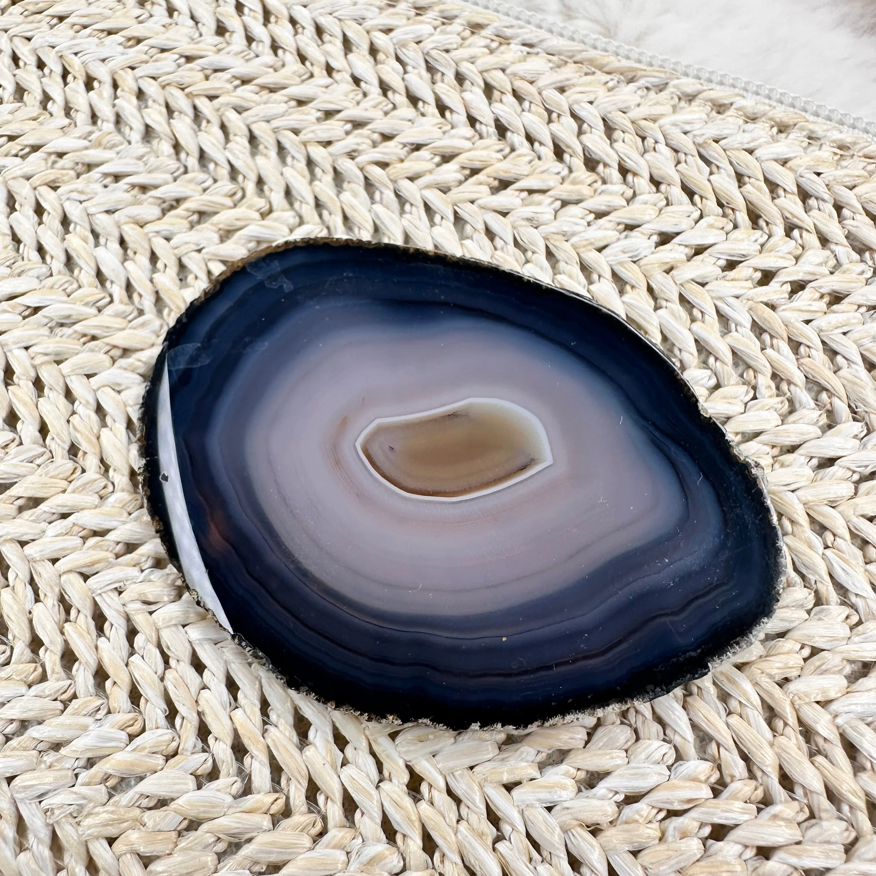 Wristlet with agate | Erika Williner Designs
