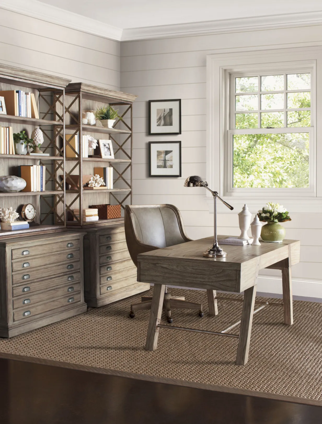 WYATT DESK, DRIFTWOOD GRAY