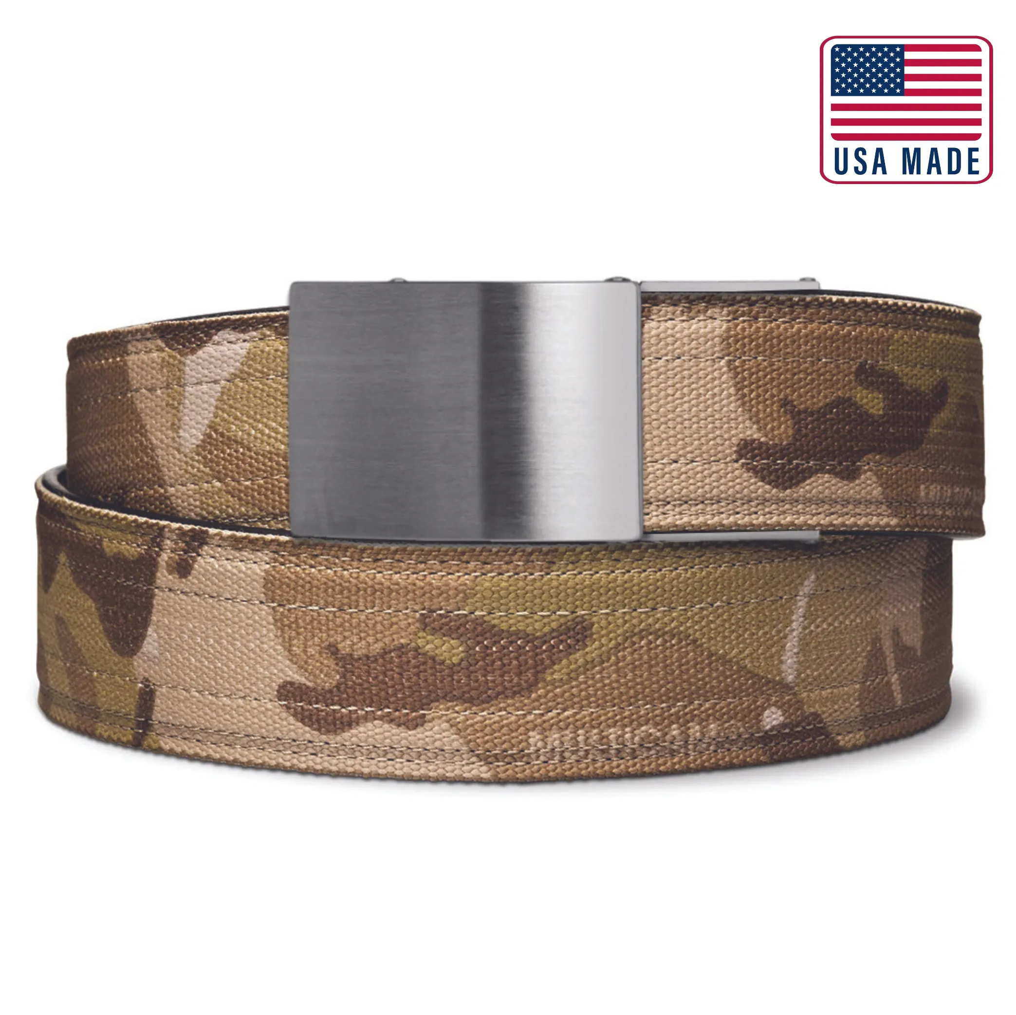 X4 STAINLESS STEEL BUCKLE | MULTICAM® TACTICAL GUN BELT 1.5"