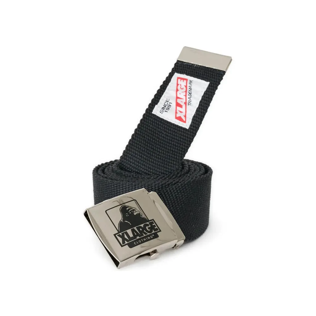 XLARGE TRADEMARK WEB BELT - BLACK