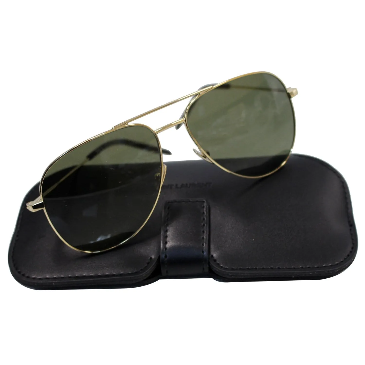 YVES SAINT LAURENT Aviator Classic 11 Sunglasses Gold