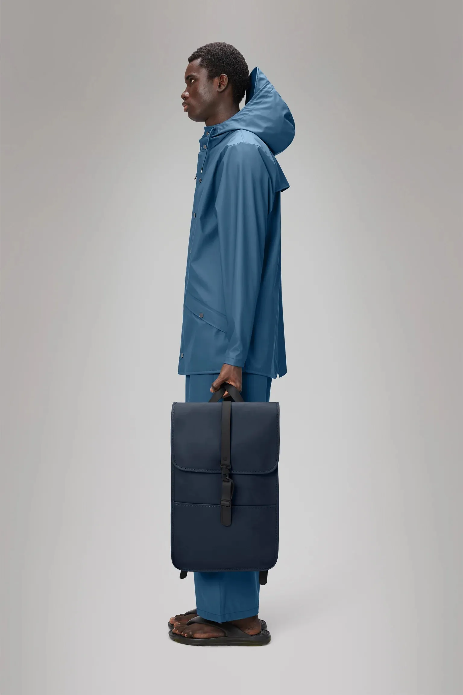 Zaino Backpack RAINS Impermeabile W3 Navy