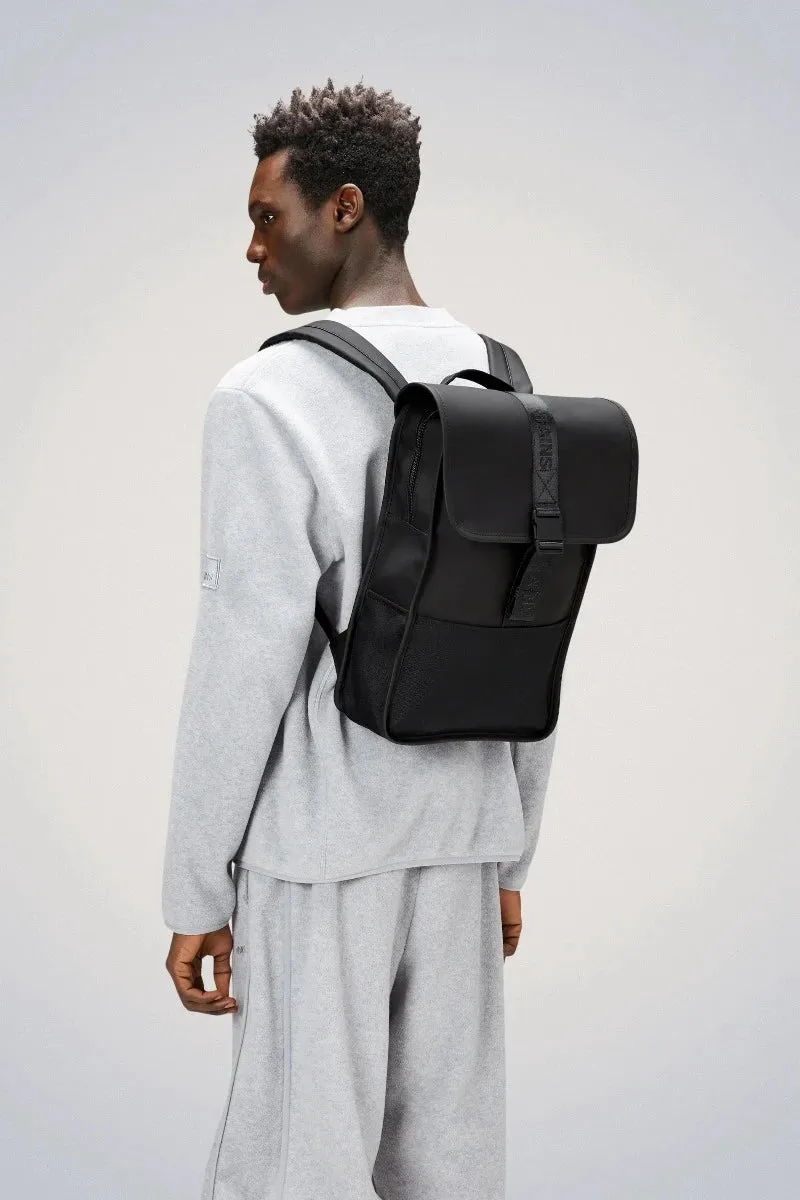 Zaino Trail Backpack Mini Impermeabile Nero Opaco