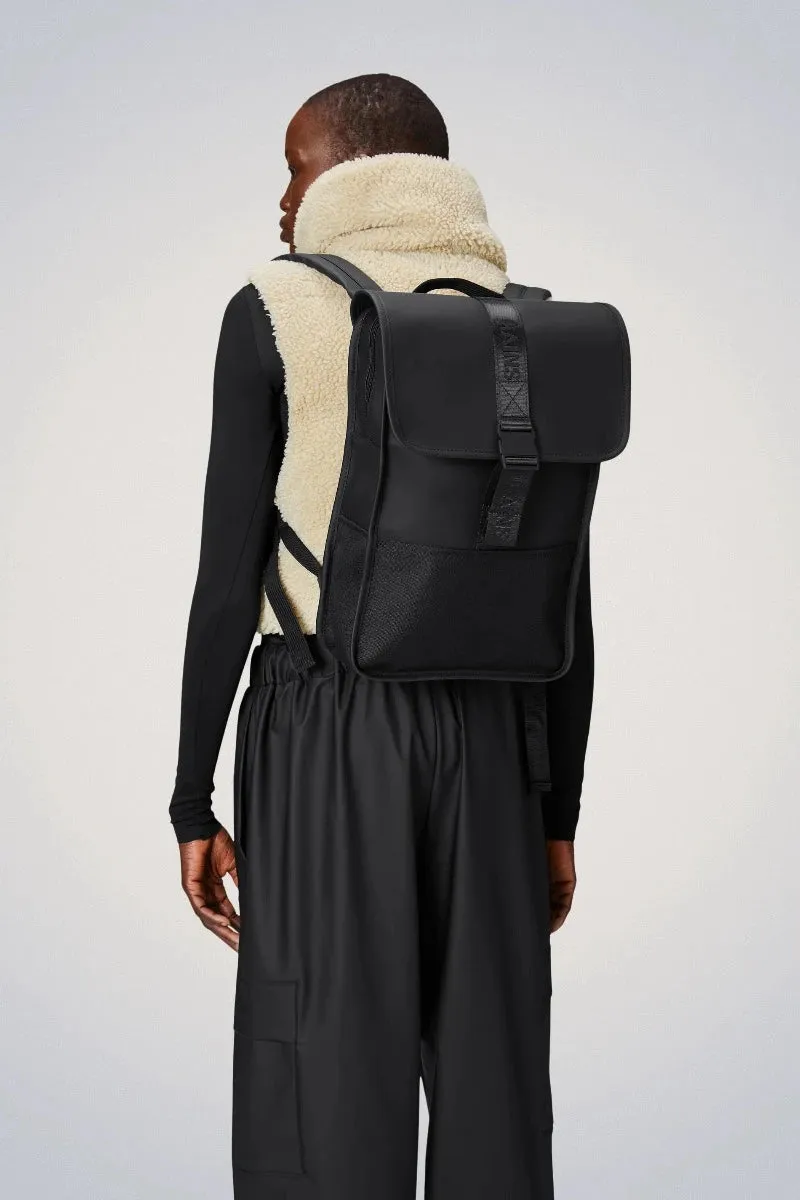 Zaino Trail Backpack Mini Impermeabile Nero Opaco