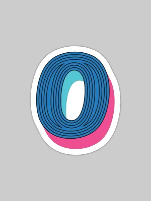Zero Number | Bike/Laptop/Car Sticker