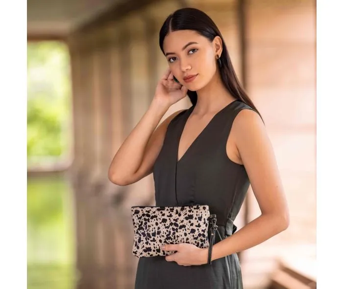 Zippered Pouch Wristlet - Mirage